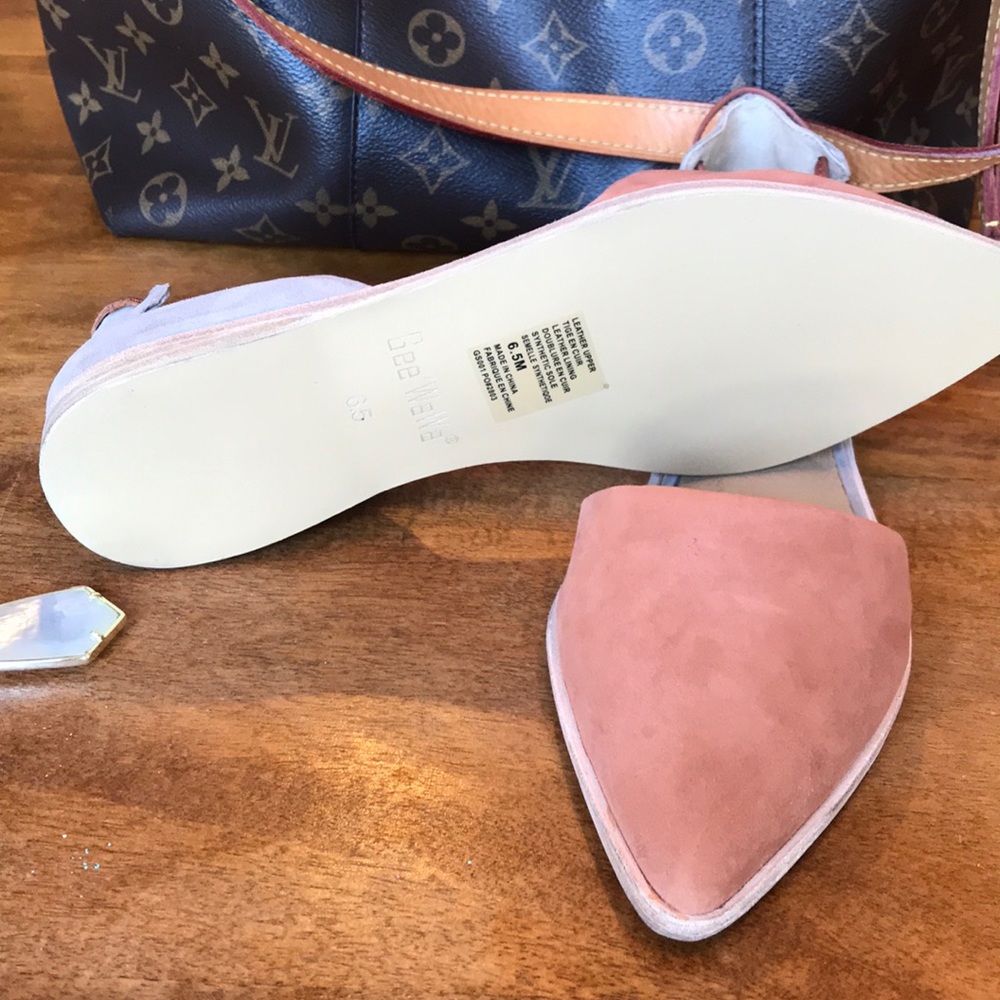 Anthropologie Gee Wawa Adele Suede Leather Flat - Picture 8 of 8